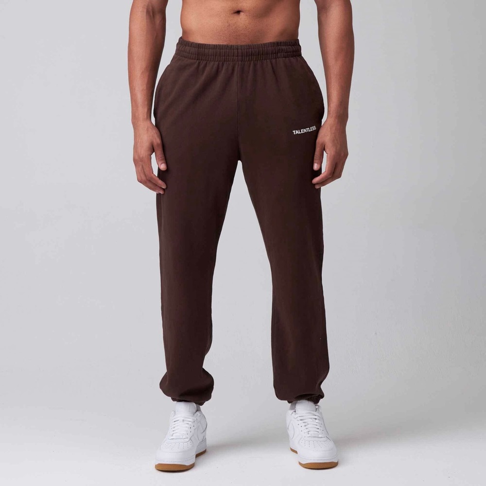 Talentless Lightweight Joggers Brown